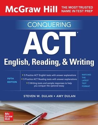 Book cover for McGraw Hill's Conquering ACT English, Reading, and Writing, Fifth Edition