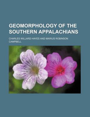 Book cover for Geomorphology of the Southern Appalachians