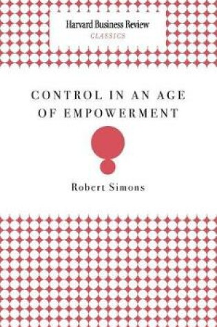 Cover of Control in an Age of Empowerment