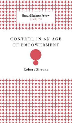 Book cover for Control in an Age of Empowerment