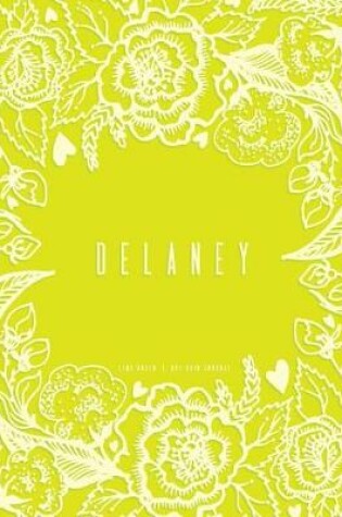 Cover of Delaney Journal, Dot Grid, Lime Green