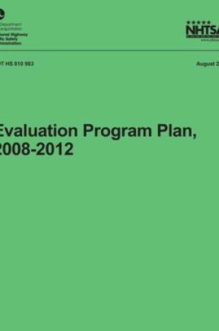 Cover of Evaluation Program Plan, 2008-2012