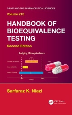 Book cover for Handbook of Bioequivalence Testing