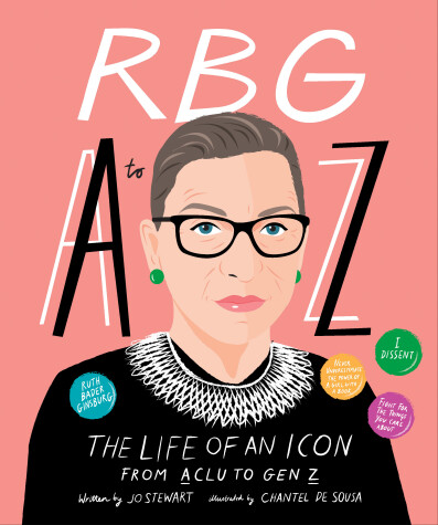 Book cover for RBG A to Z