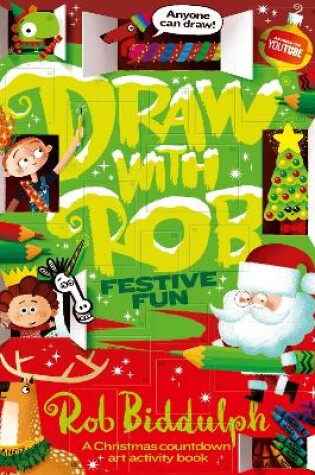 Cover of Draw With Rob: Festive Fun
