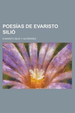 Cover of Poesias de Evaristo Silio