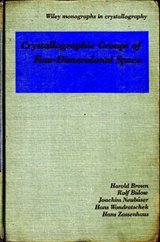 Cover of Crystallographic Groups of Four-dimensional Space