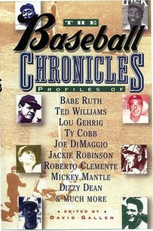 Cover of The Baseball Chronicles