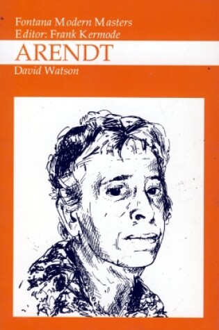 Cover of Hannah Arendt