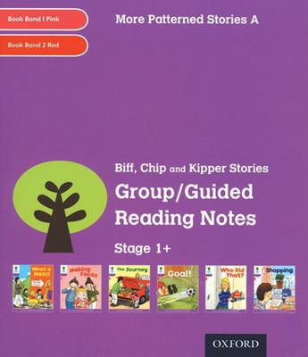 Book cover for Oxford Reading Tree: Level 1+: More Patterned Stories: Group/Guided Reading Notes