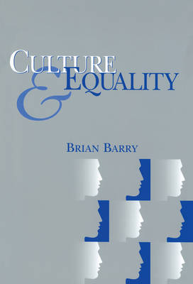 Book cover for Culture and Equality