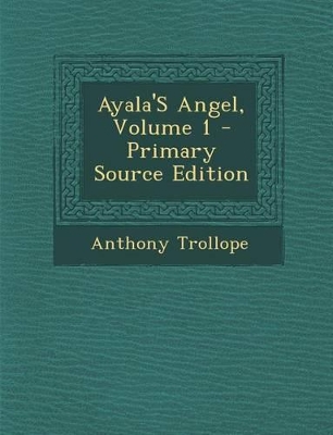 Book cover for Ayala's Angel, Volume 1