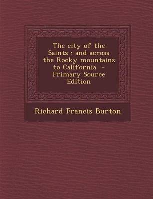 Book cover for City of the Saints