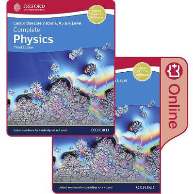 Book cover for Cambridge International AS & A Level Complete Physics Enhanced Online & Print Student Book Pack