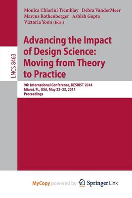 Cover of Advancing the Impact of Design Science
