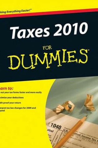 Cover of Taxes 2010 For Dummies