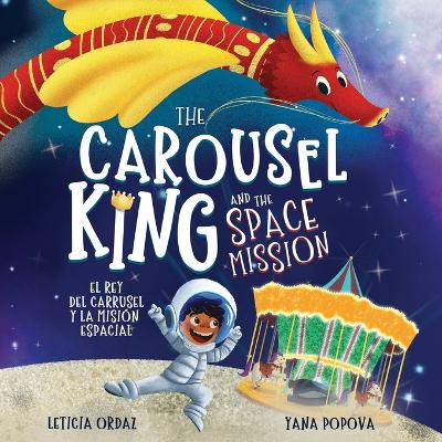 Book cover for The Carousel King and the Space Mission