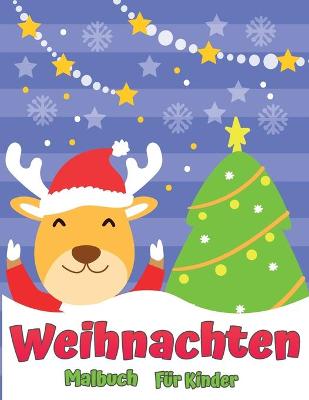 Book cover for Das Weihnachtsfarbbuch f�r Kinder