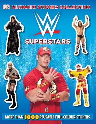 Book cover for Ultimate Sticker Collection:  WWE Superstars