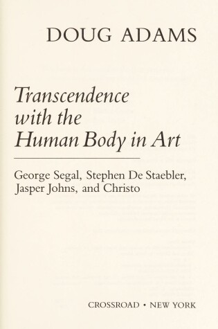 Cover of Transcendence with the Human Body in Art