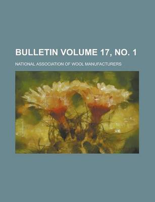 Book cover for Bulletin Volume 17, No. 1