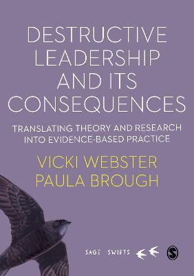 Book cover for Destructive Leadership in the Workplace and its Consequences