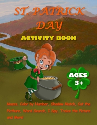 Book cover for St. Patrİck Actİvİty Book for Kİds Ages 3+