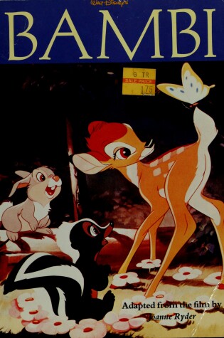 Cover of Walt Disney's Bambi Junior Novel
