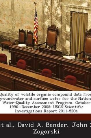 Cover of Quality of Volatile Organic Compound Data from Groundwater and Surface Water for the National Water-Quality Assessment Program, October 1996-December 2008