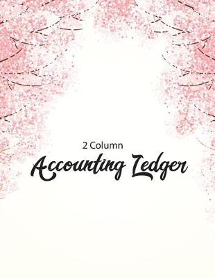 Book cover for 2 Column Accounting Ledger