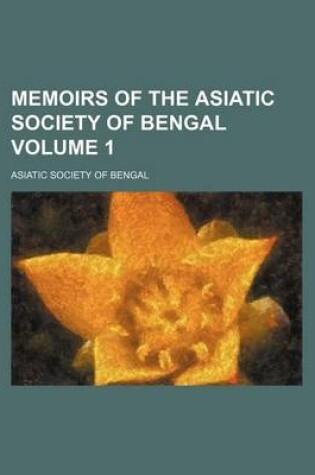 Cover of Memoirs of the Asiatic Society of Bengal Volume 1