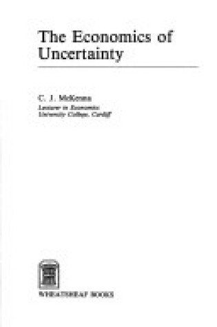 Cover of Economics of Uncertainty