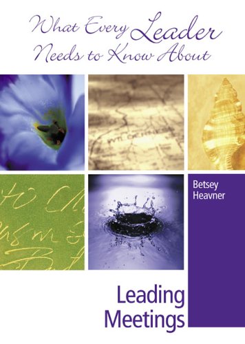 Book cover for Leading Meetings
