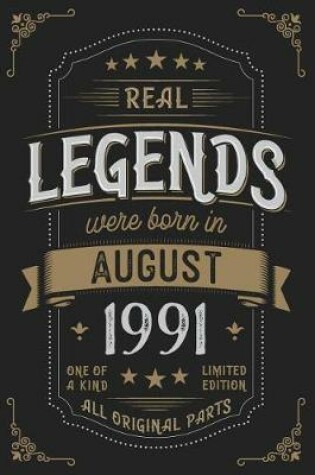 Cover of Real Legends were born in August 1991