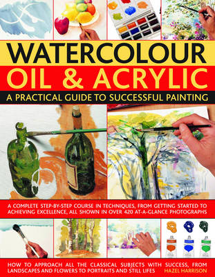 Book cover for Watercolour, Oil and Acrylic