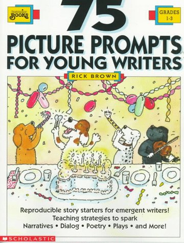 Book cover for 75 Picture Prompts for Young Writers
