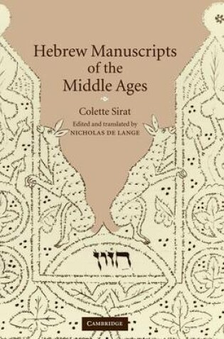 Cover of Hebrew Manuscripts of the Middle Ages