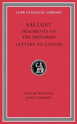 Book cover for Fragments of the Histories. Letters to Caesar