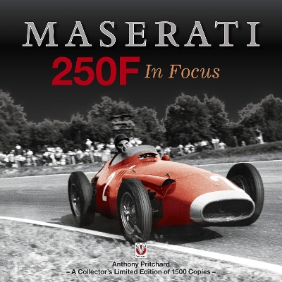 Book cover for Maserati 250F in Focus