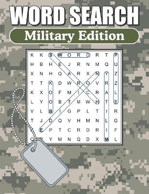 Book cover for Word Search - Military Edition