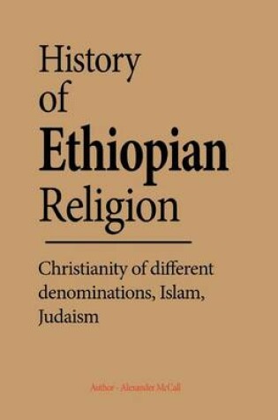 Cover of History of Ethiopian Religion