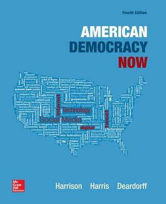 Book cover for American Democracy Now with Connect Plus Access Card