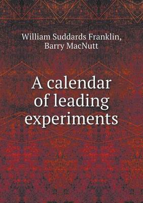 Book cover for A calendar of leading experiments