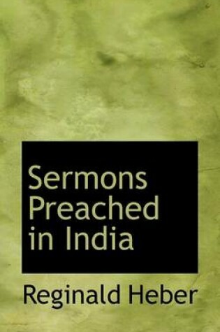 Cover of Sermons Preached in India