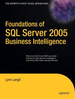 Book cover for Foundations of SQL Server 2005 Business Intelligence