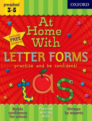 Book cover for At Home With Letter Forms