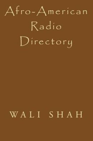 Cover of Afro-American Radio Directory