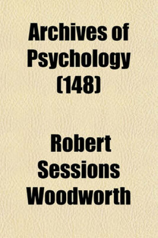 Cover of Archives of Psychology (148)