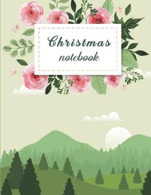 Book cover for Christmas notebook