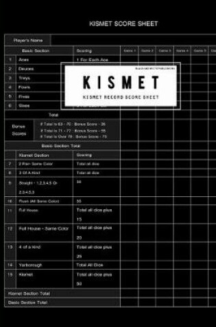 Cover of Black and White Publishing Kismet Score Card